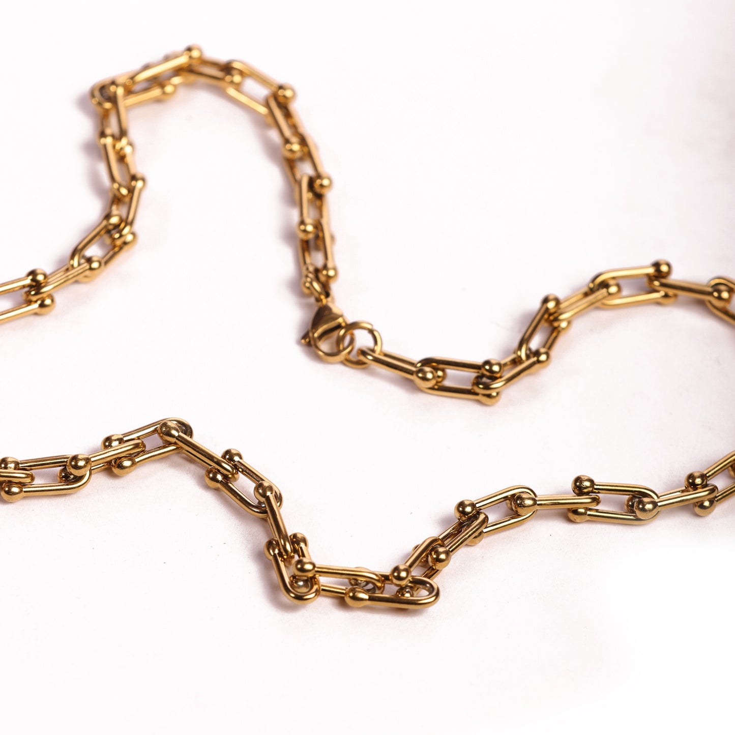 Thick Gold Link Neck Chain