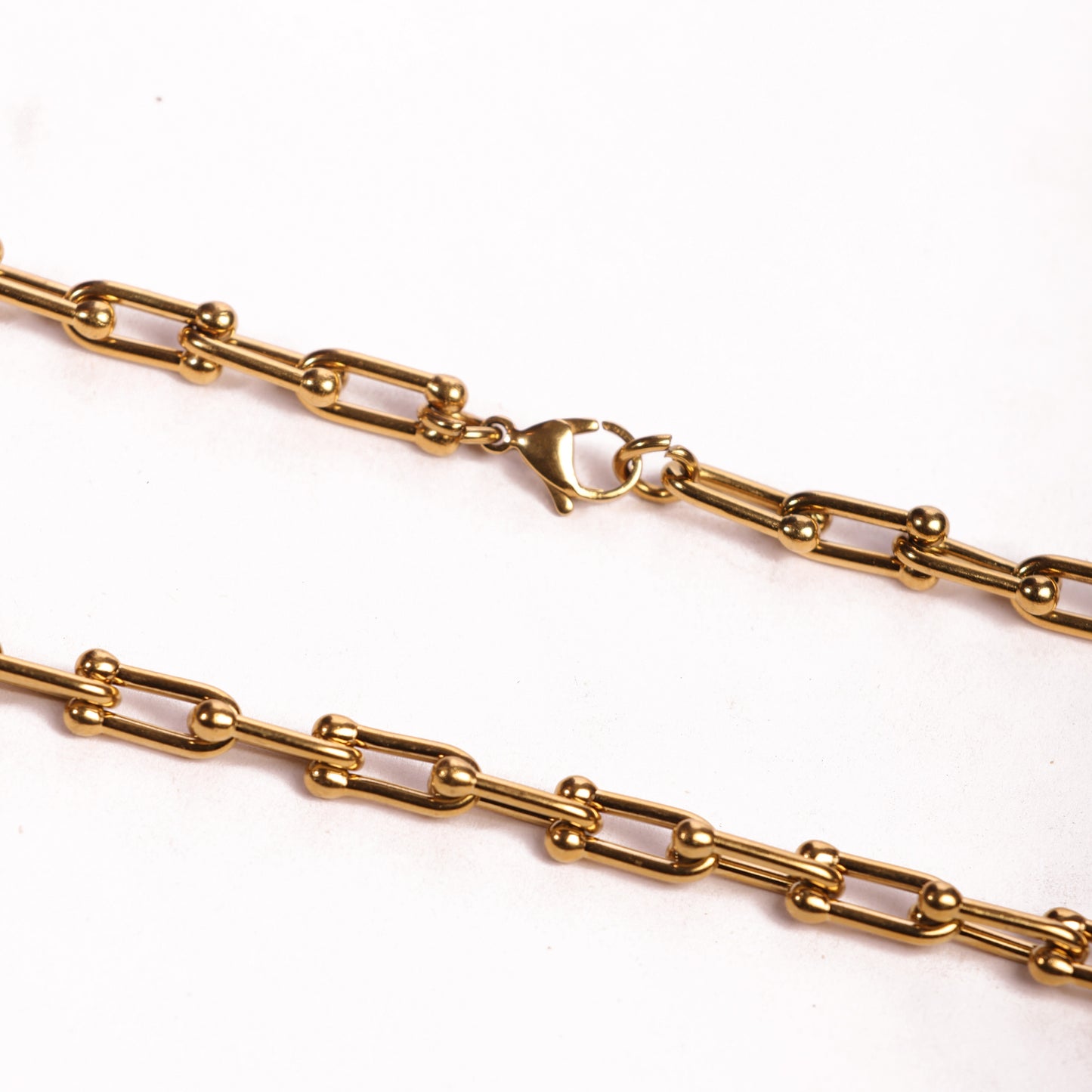 Thick Gold Link Neck Chain