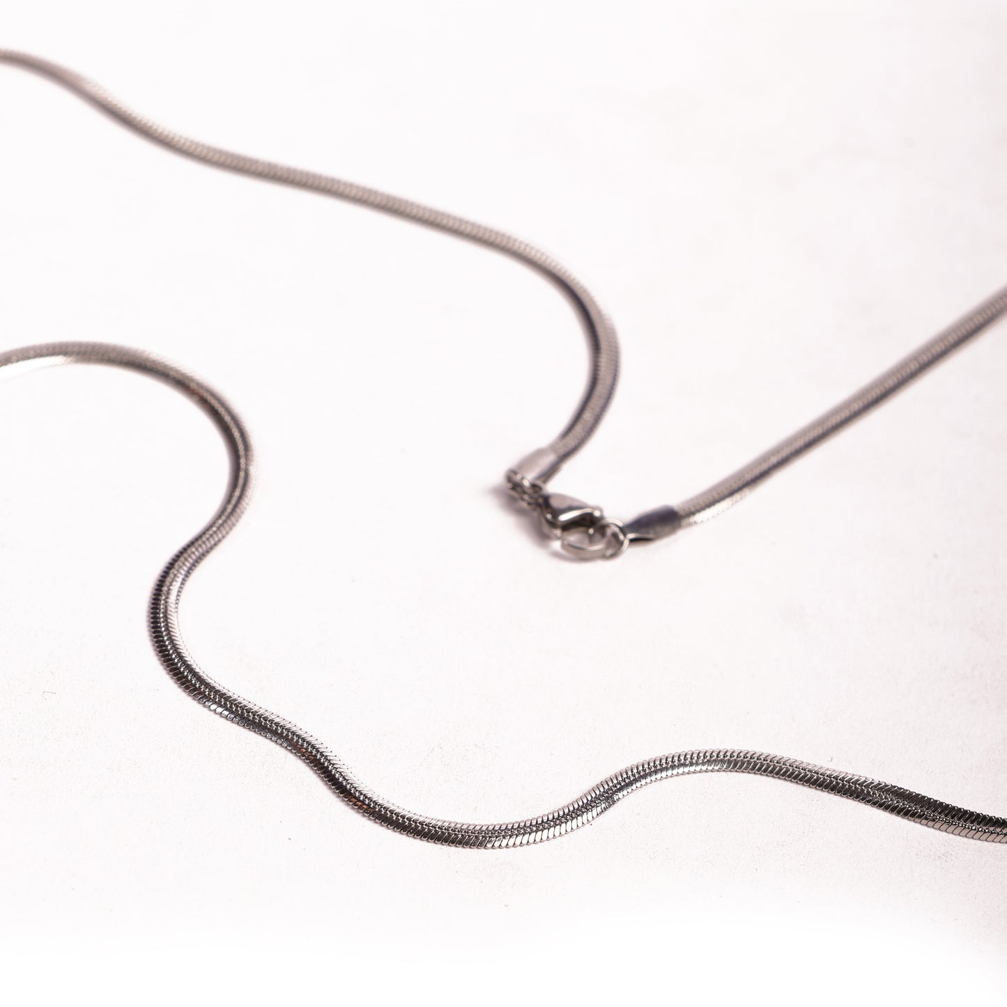 Silver Snake Neck Chain