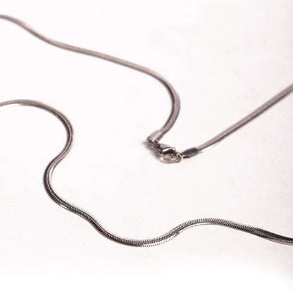 Silver Snake Neck Chain