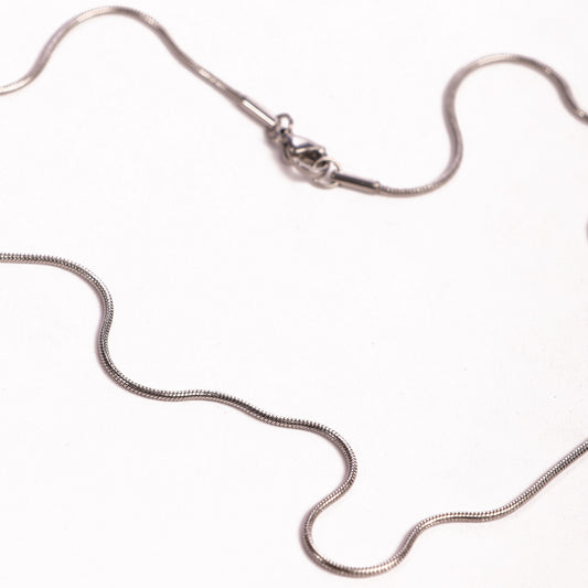 Micro 2mm Silver Neck Chain