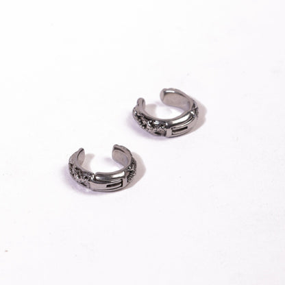 Vintage Hoop Earrings - Non-Pierced