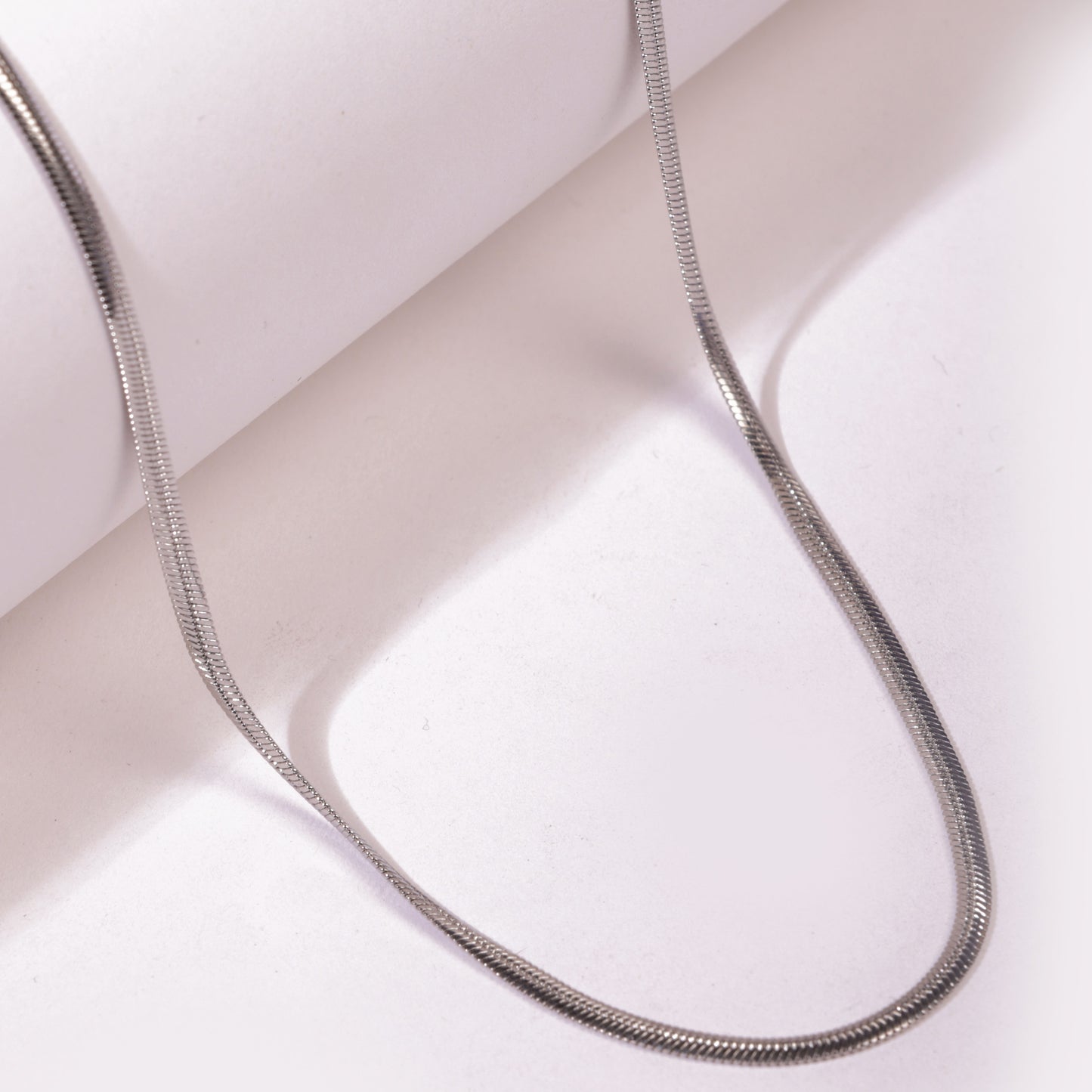 Silver Snake Neck Chain