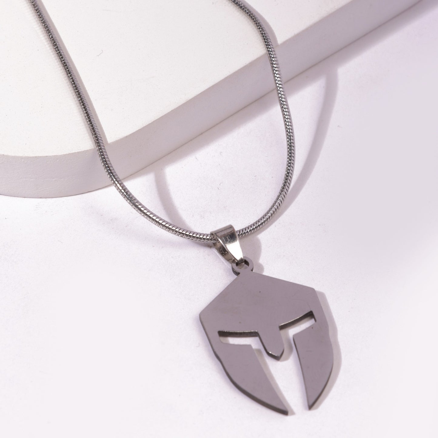 Spartan Pendant With Chain
