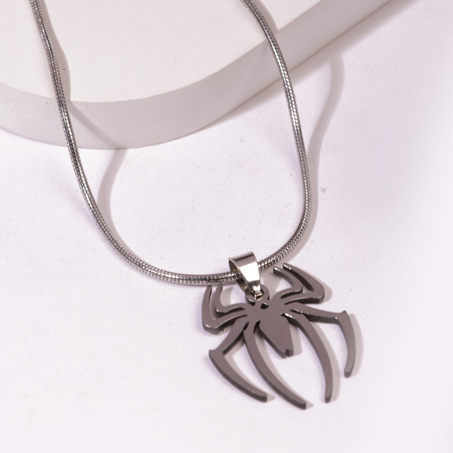 Spider Pendant With Chain