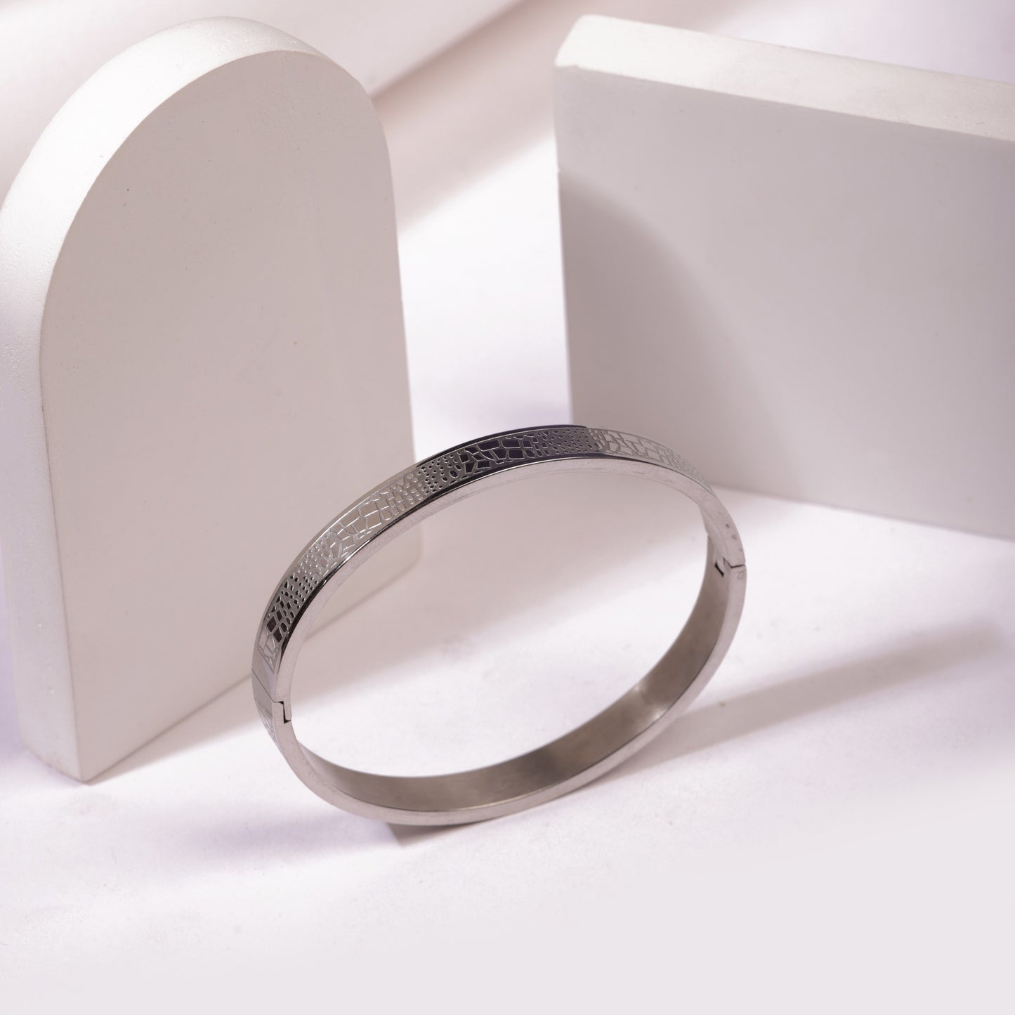 Lattice Silver Bracelet