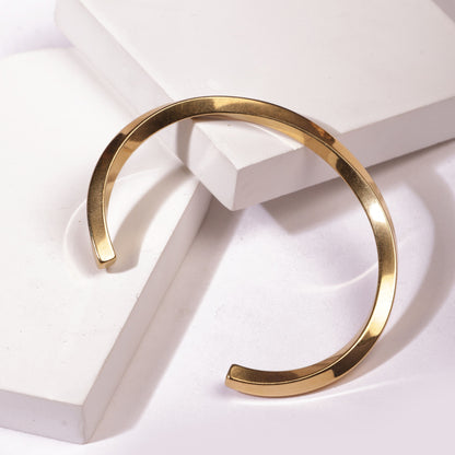 C Bangle Bracelet