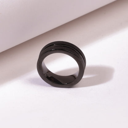 Black Linear Ring