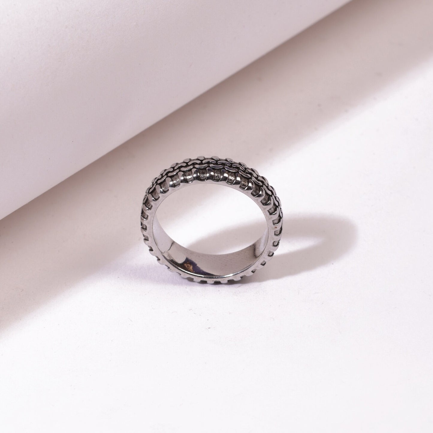 Silver Eternity Band Ring