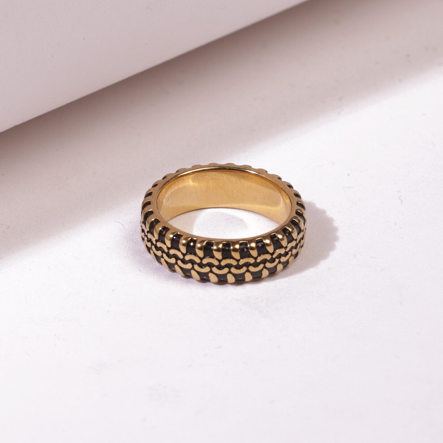 Gold Eternity Band Ring