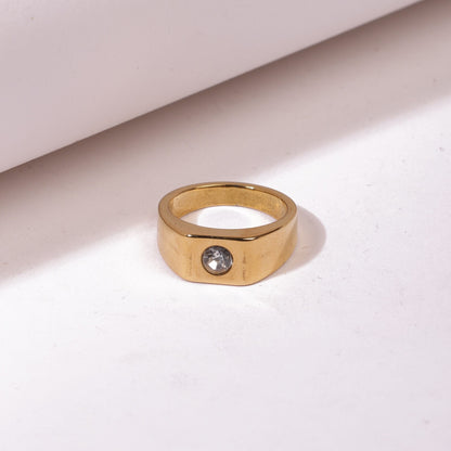 Gold Signet Ring