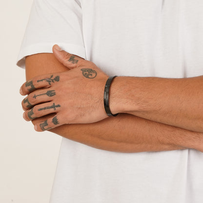 Squid Black Men's Kada Bracelet