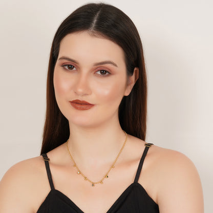 Beaded Charm Neck Chain Pendant