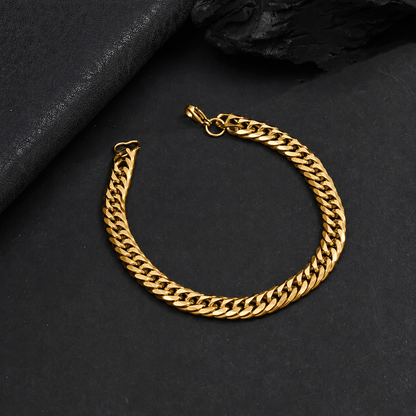Cuban Bracelet 5 mm Men's Chain Bracelet