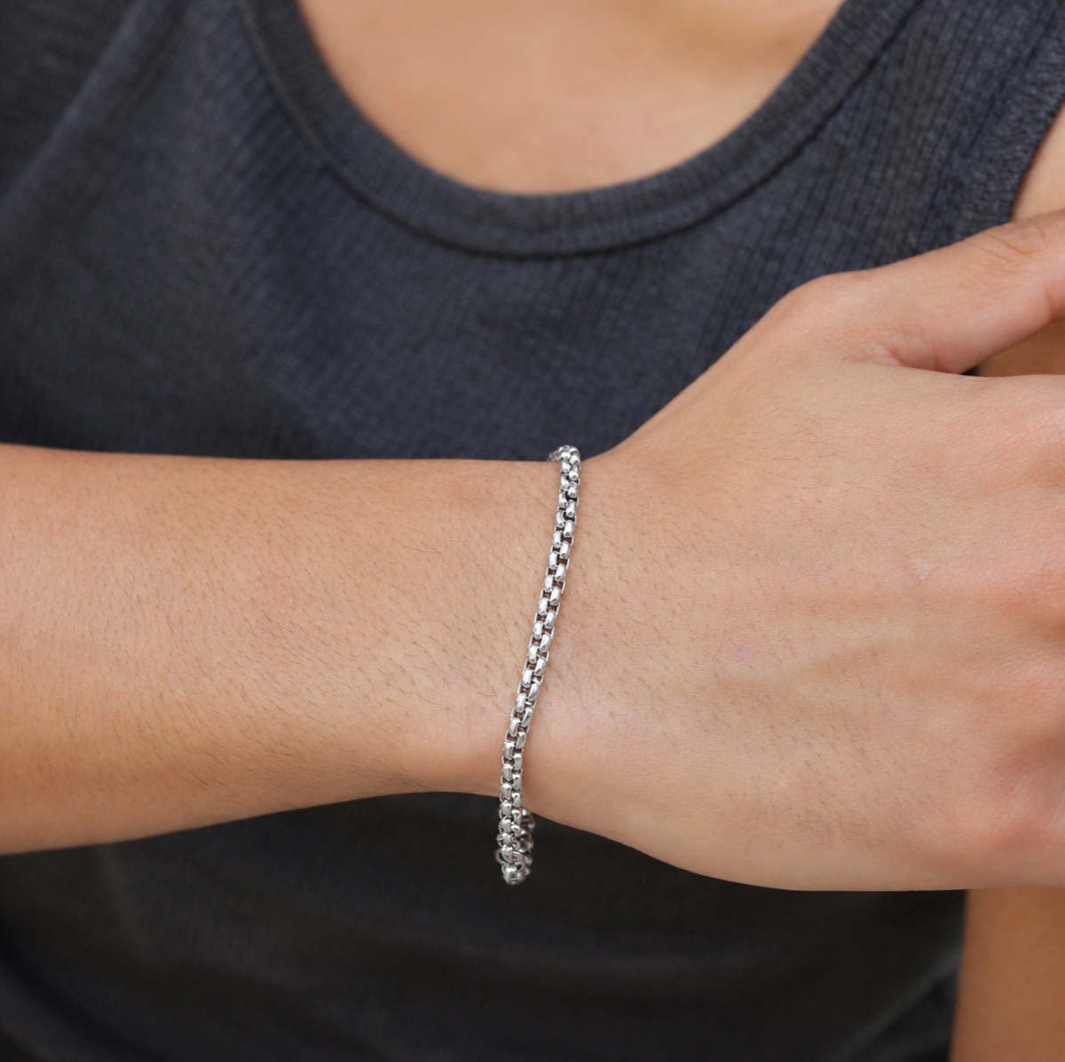 Rolo Chain Bracelet