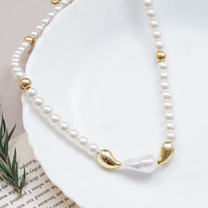 White Pearl Neck Chain Pendant