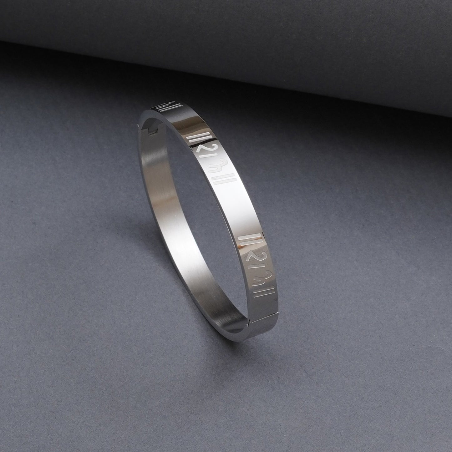 Shree Ram Silver Men's Kada Bracelet