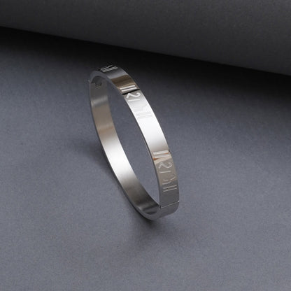 Shree Ram Silver Men's Kada Bracelet