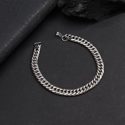 Cuban Bracelet 5 mm Men's Chain Bracelet