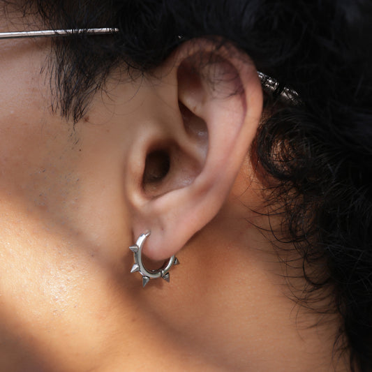 Gothic Punk Earrings - Pierced