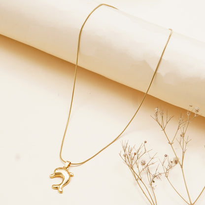 Dolphin Neck Chain Pendant