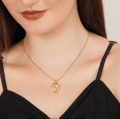 Dolphin Neck Chain Pendant