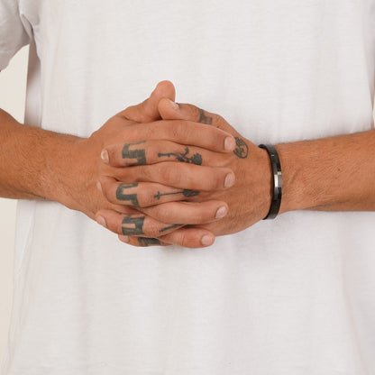 Squid Black Men's Kada Bracelet