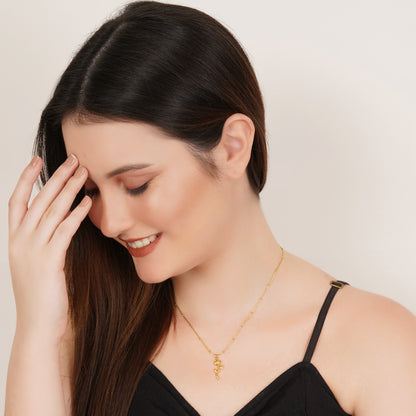 Rose Neck Chain Pendant