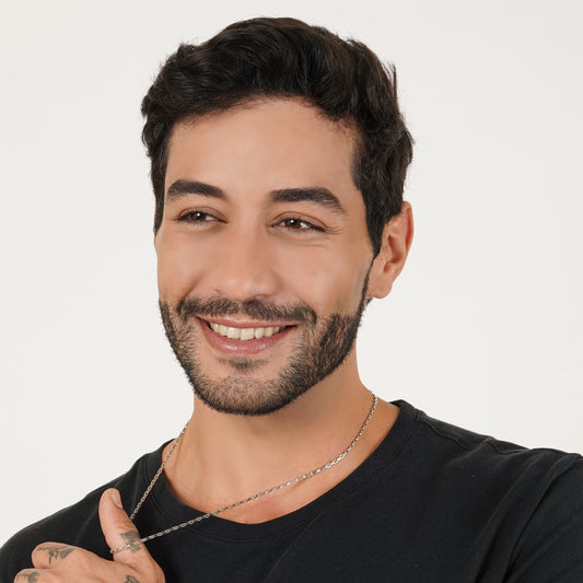 Silver Cube Neck Chain