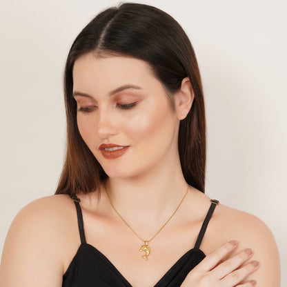 Dolphin Neck Chain Pendant