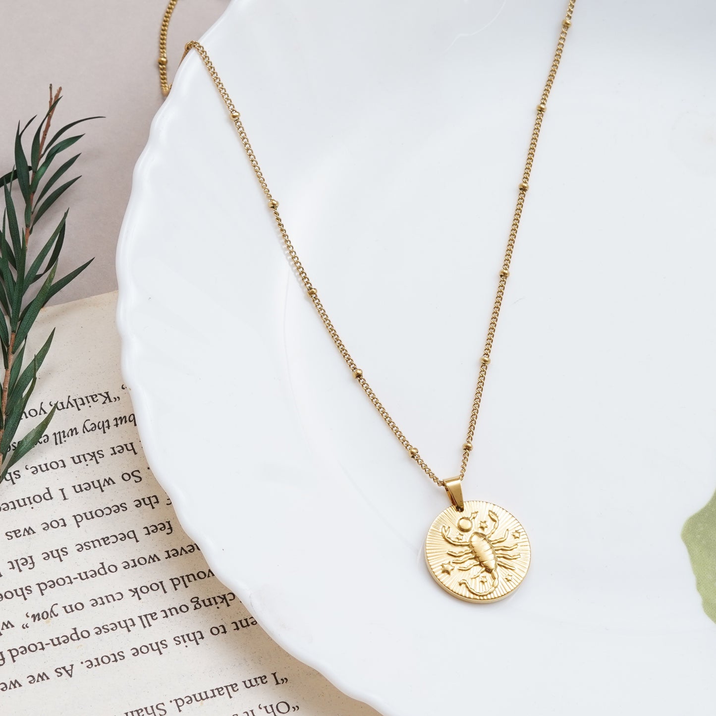 Scorpio Neck Chain Pendant