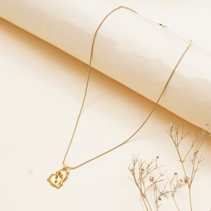 Dual Dolphin Neck Chain Pendant