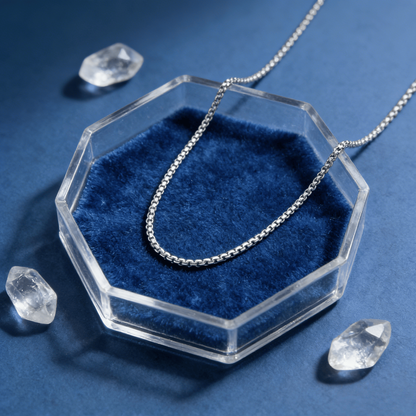 3mm Silver Box Chain