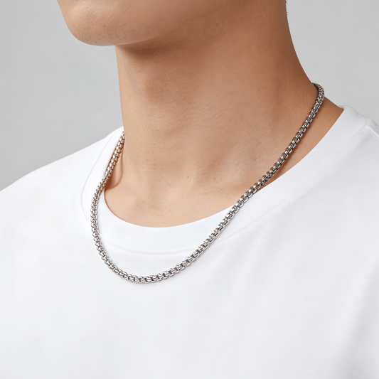 3mm Silver Box Chain