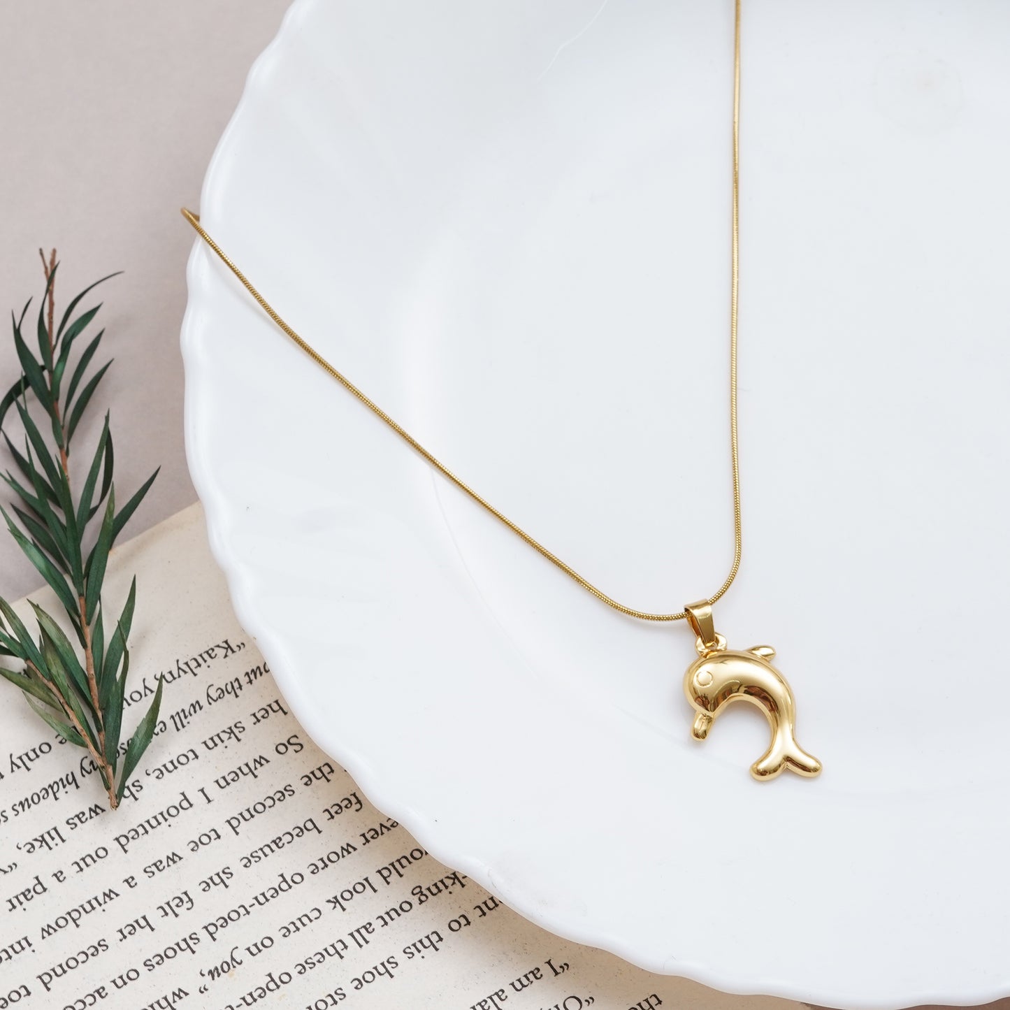 Dolphin Neck Chain Pendant