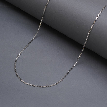 Silver Cube Neck Chain