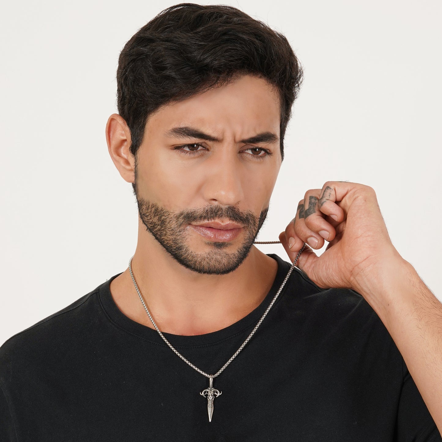 Sword Pendant With Chain