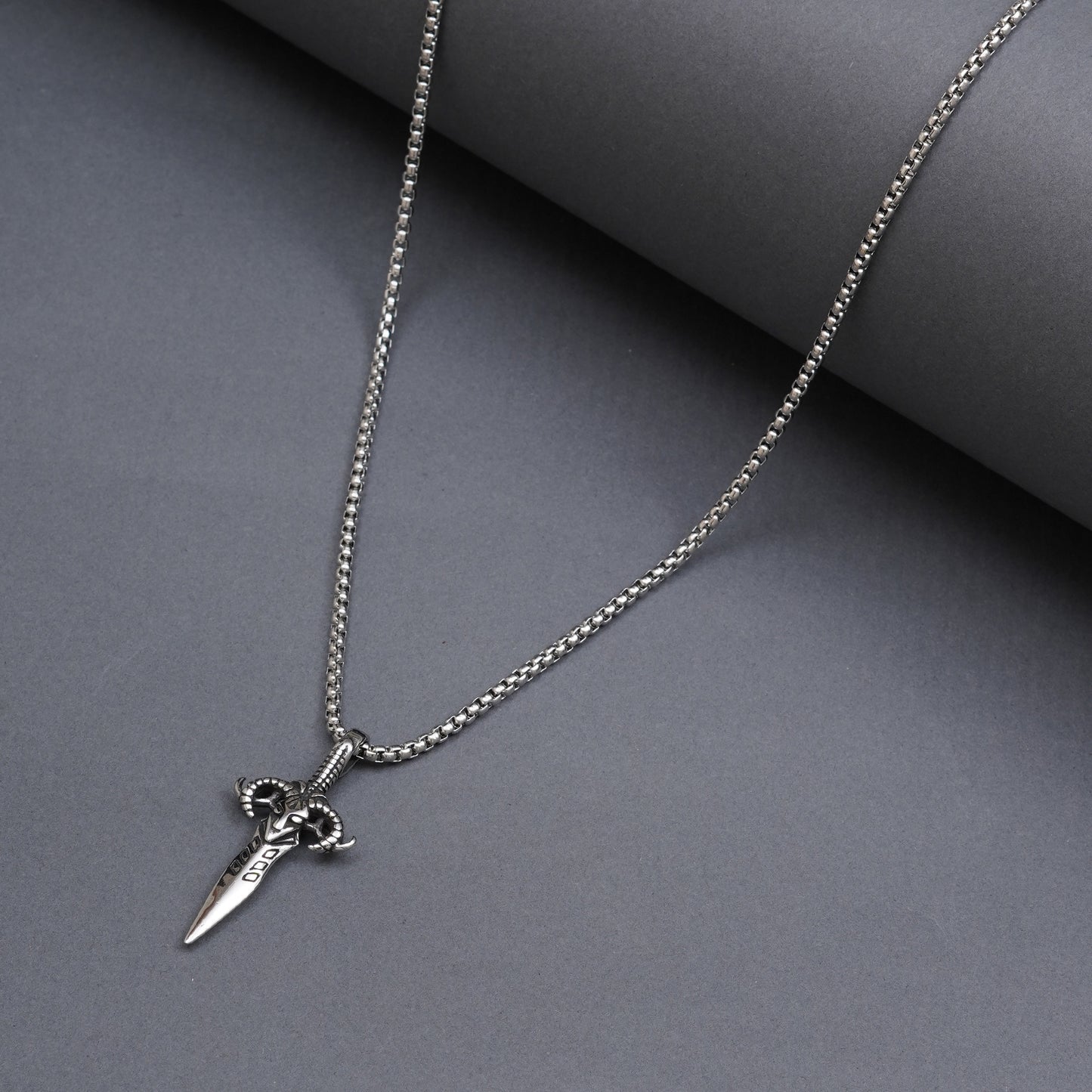 Sword Pendant With Chain