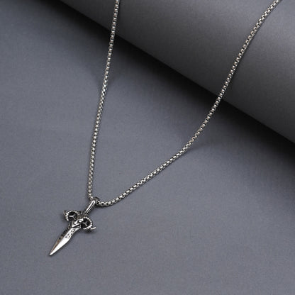 Sword Pendant With Chain