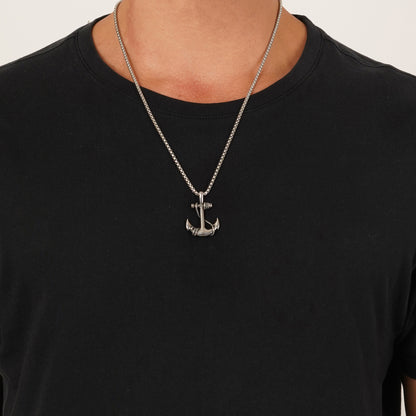 Pirates Anchor Pendant With Chain