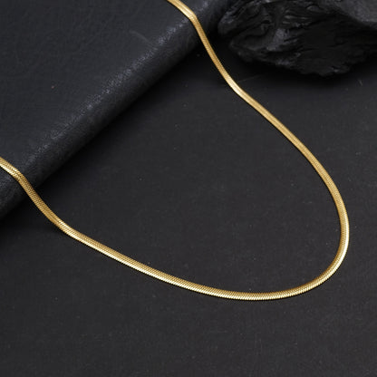 Gold Snake Neck Chain