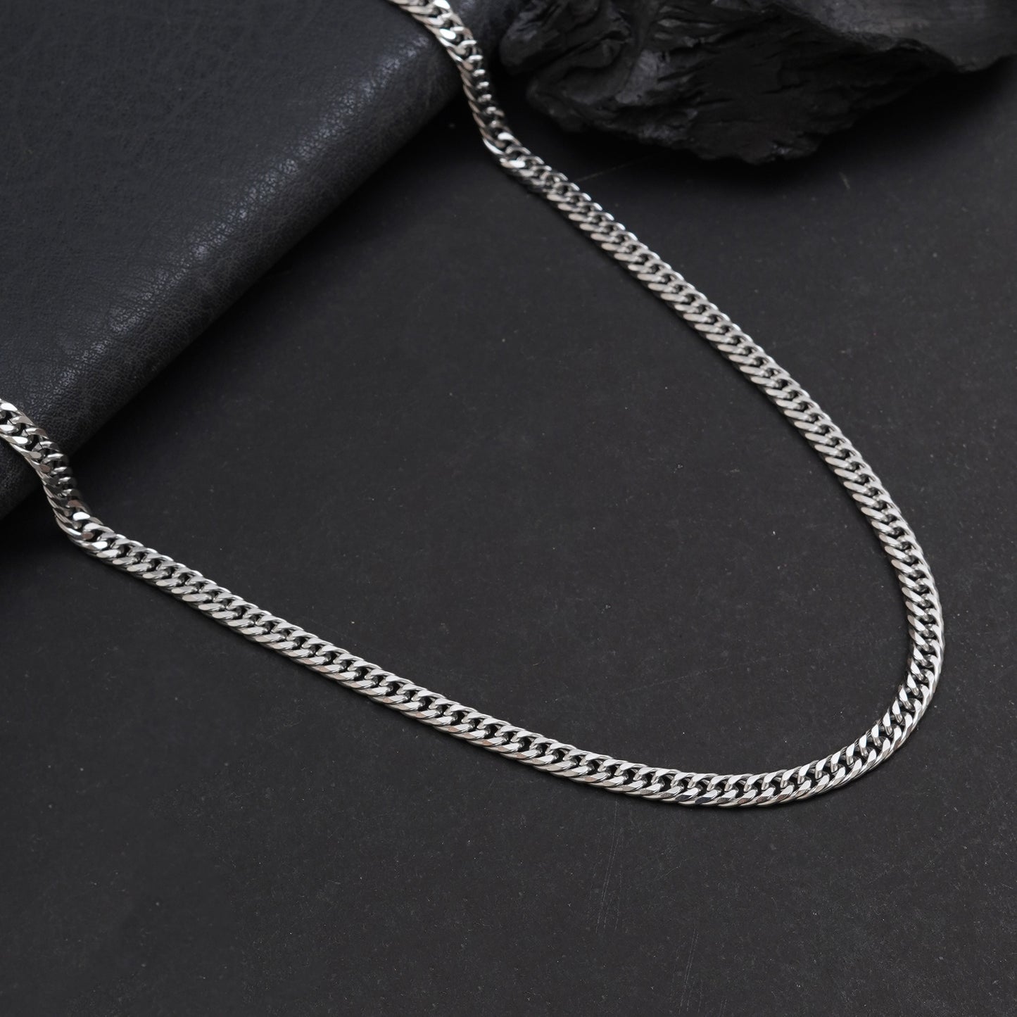 Silver Cuban Neck Chain