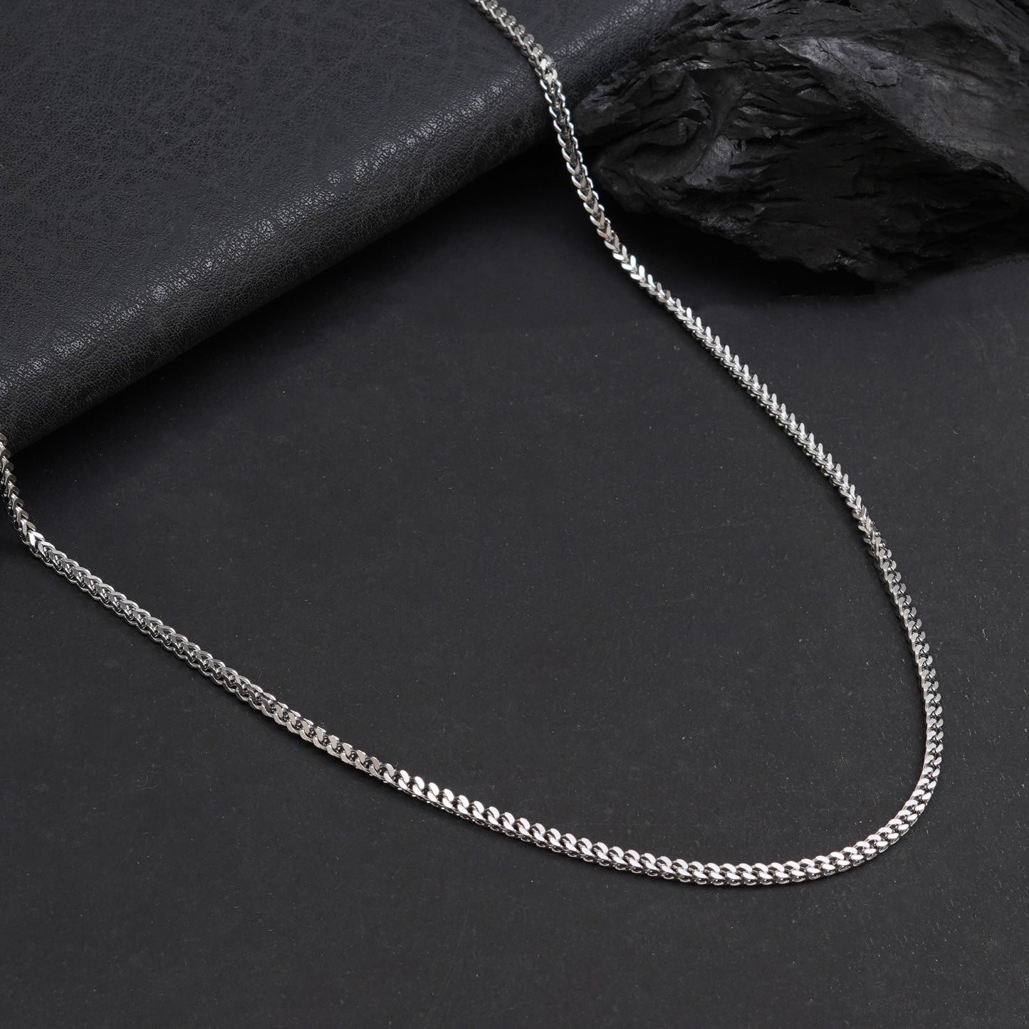 Silver Mesh Neck Chain