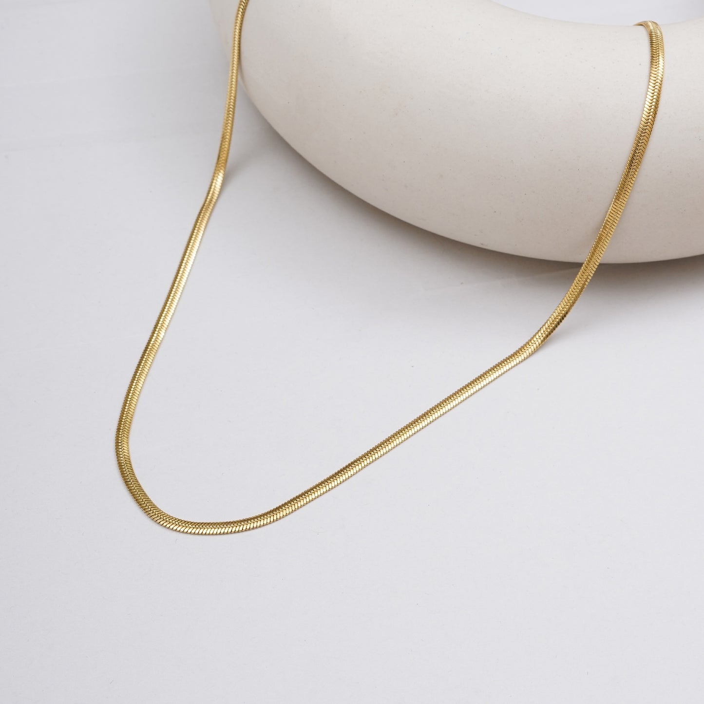 Gold Snake Neck Chain