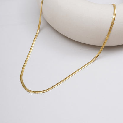 Gold Snake Neck Chain