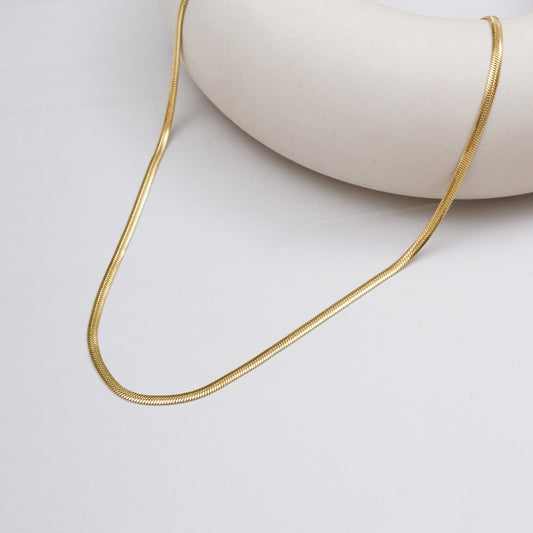 Gold Snake Neck Chain