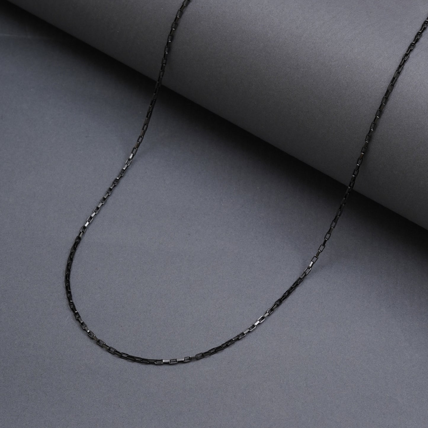 Black Cube Neck Chain