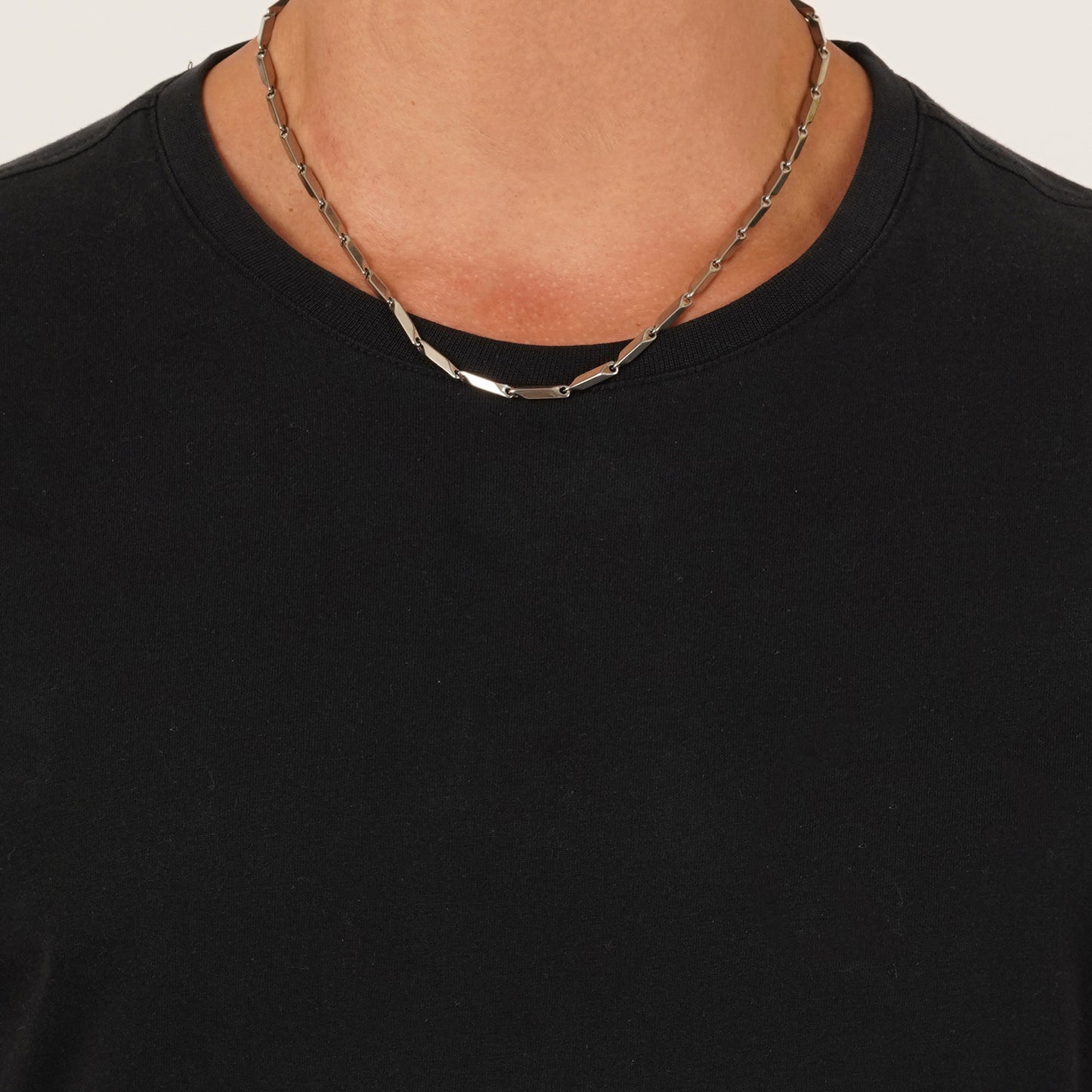 Silver Rice Neck Chain