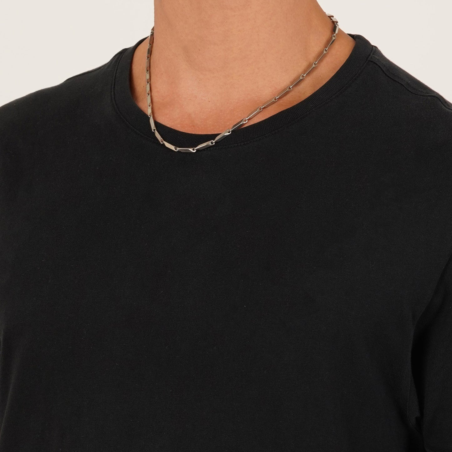 Silver Rice Neck Chain