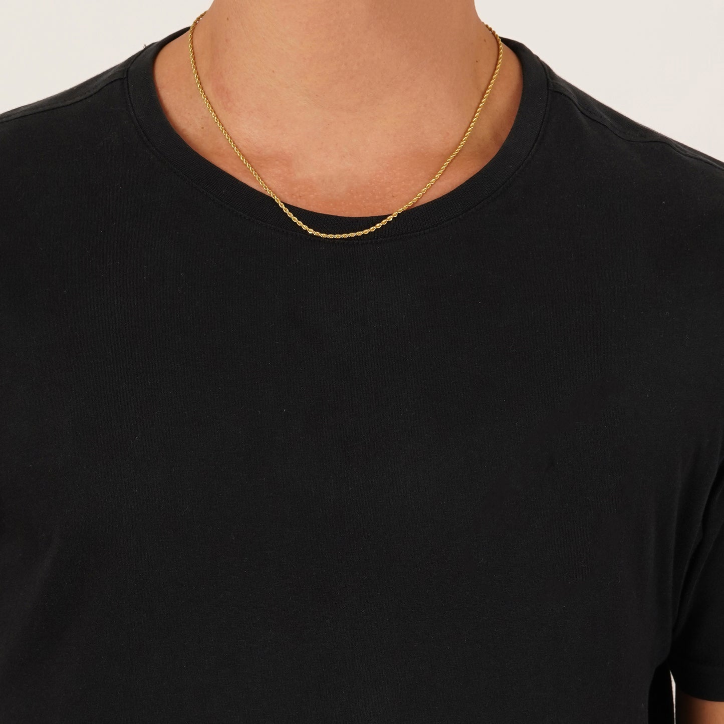 3 mm Gold Rope Chain